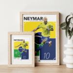Neymar Jr Poster – Brazilian Football Player JPEG Wall Art - Image 2