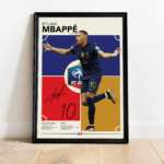 Kylian Mbappé Poster – France Football Player JPEG Wall Art - Image 3