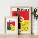 Cristiano Ronaldo Poster – Portugal Football Player JPEG Wall Art - Image 2