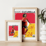 Marc Cucurella Poster – Spain Football Player JPEG Wall Art - Image 2