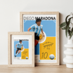 Diego Maradona Poster – Argentina Football Player JPEG Wall Art - Image 2