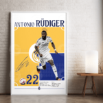 Set of 12 Real Madrid Football Players Bundle Posters – JPEG Wall Art - Image 13