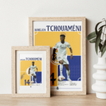 Aurlien Tchouamni Poster – Real Madrid Football Player JPEG Wall Art - Image 2