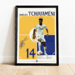 Aurlien Tchouamni Poster – Real Madrid Football Player JPEG Wall Art - Image 3