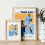 Erling Halaand Poster – Manchester City Football Player JPEG Wall Art - Image 2