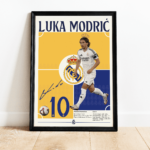 Luka Modric Poster – Real Madrid Football Player JPEG Wall Art - Image 3