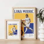 Luka Modric Poster – Real Madrid Football Player JPEG Wall Art - Image 2