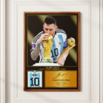 Messi inspirational Vertical Wall Art – Football Player GOAT Poster JPEG Wall Art - Image 3