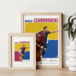 Robert Levandowski Poster – Fc Barcelona Football Player JPEG Wall Art - Image 2