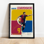 Robert Levandowski Poster – Fc Barcelona Football Player JPEG Wall Art - Image 3