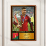 Ronaldo inspirational Vertical Wall Art – Football Player GOAT Poster JPEG Wall Art - Image 2