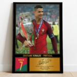 Ronaldo inspirational Vertical Wall Art – Football Player GOAT Poster JPEG Wall Art - Image 3