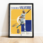 Frederico Valverde Poster – Real Madrid Football Player JPEG Wall Art - Image 2