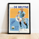 Kevin De Bruyne Poster – Manchester City Football Player JPEG Wall Art - Image 3