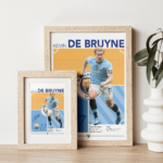 Kevin De Bruyne Poster – Manchester City Football Player JPEG Wall Art - Image 2